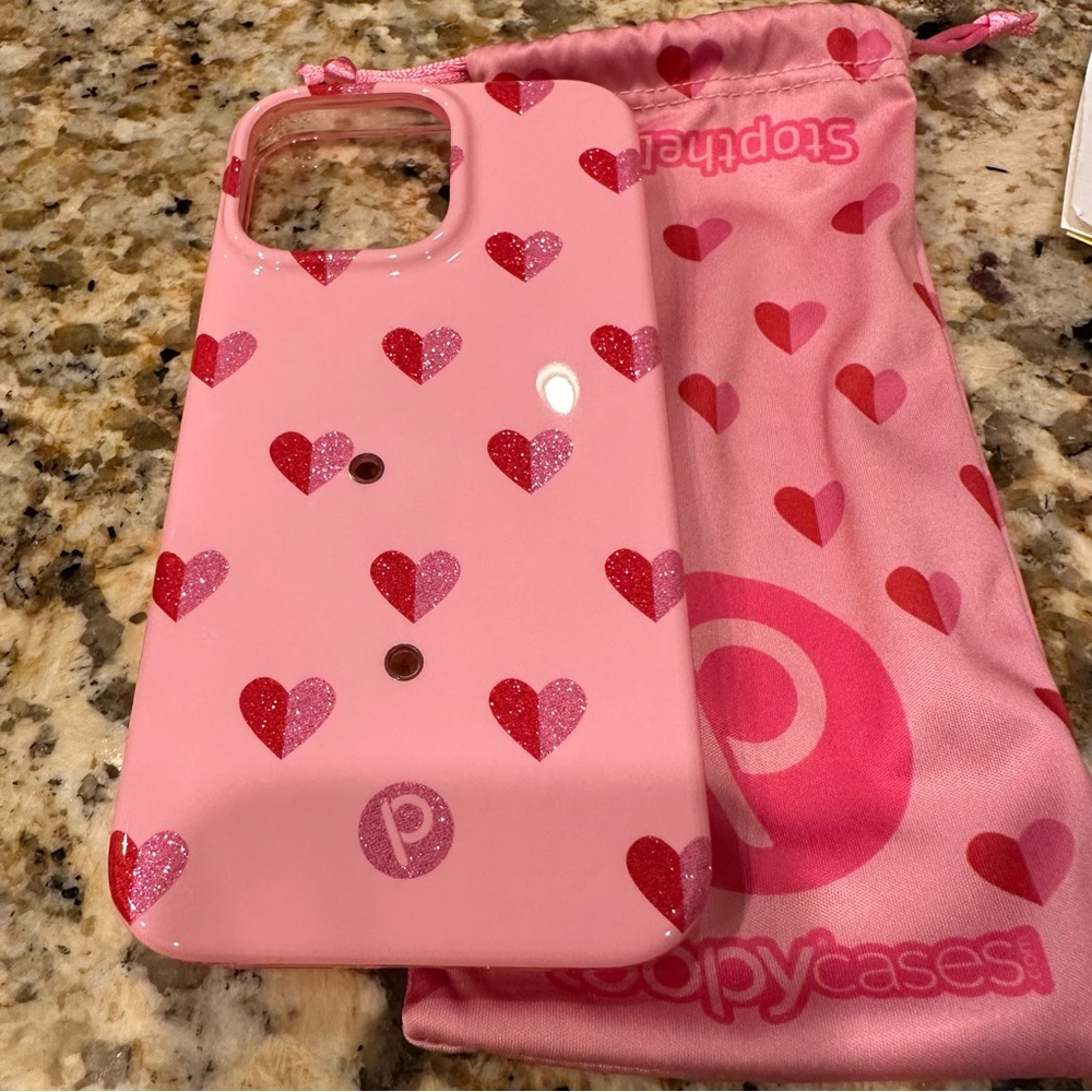 Sweetheart Sparkle Loopy for iPhone 14 Pro Max (no loop)